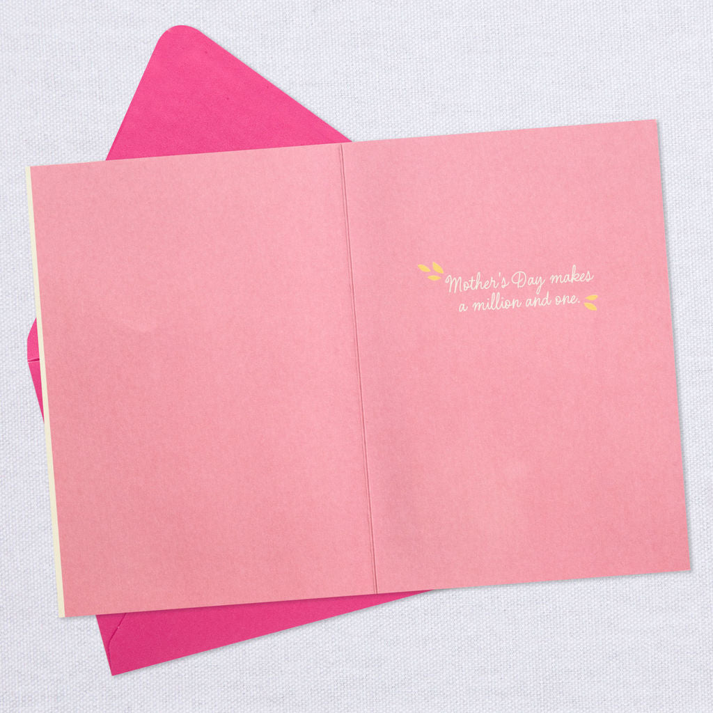 Hallmark Signature Black Vase of Flowers Mother's Day Card