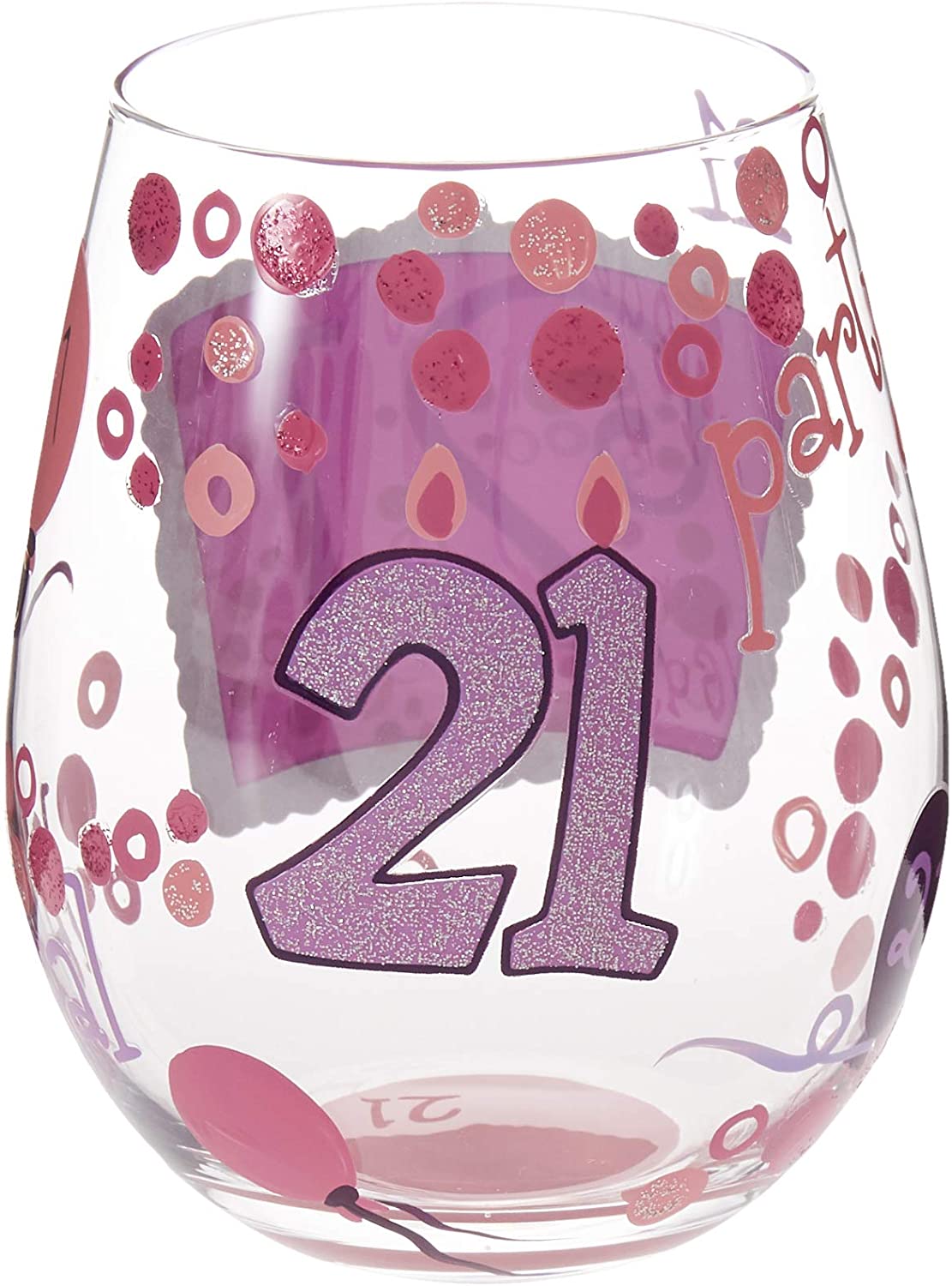 Enesco 4057089 Lolita Stemless Glass 21