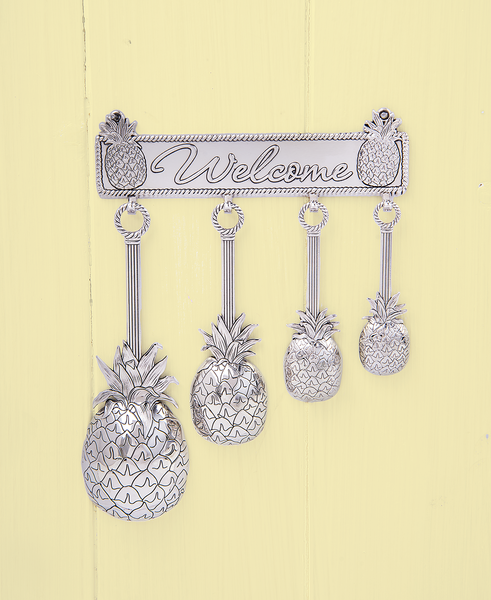 Ganz ER55821 Measuring Spoons w/o Color - Pineapples (4 pc. set)