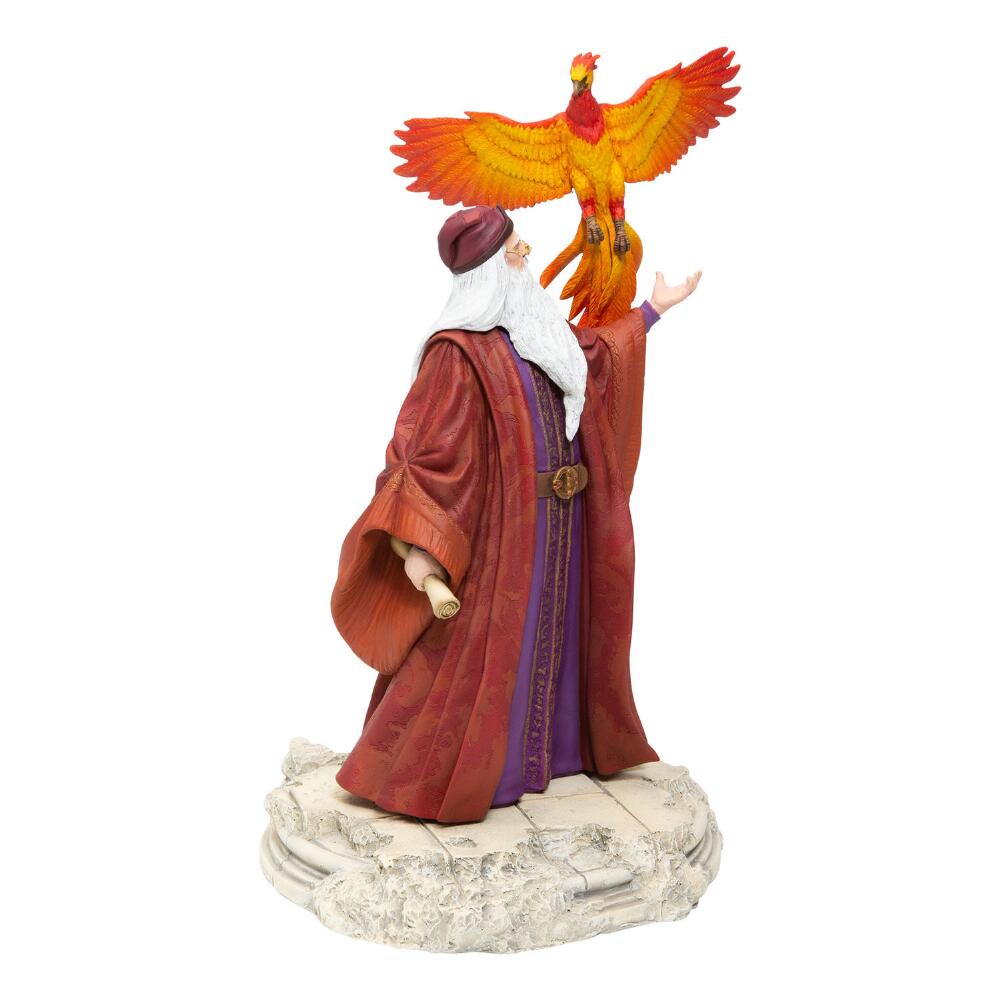 Enesco 6005063 Wizard World of Harry Potter Dumbledore with Fawkes 10" Multicolor