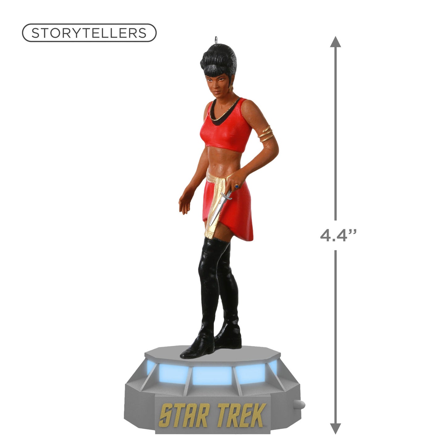 Hallmark QXI6074 Star Trek Mirror, Mirror Collection Lieutenant Nyota Uhura W/ Light & Sound 2021