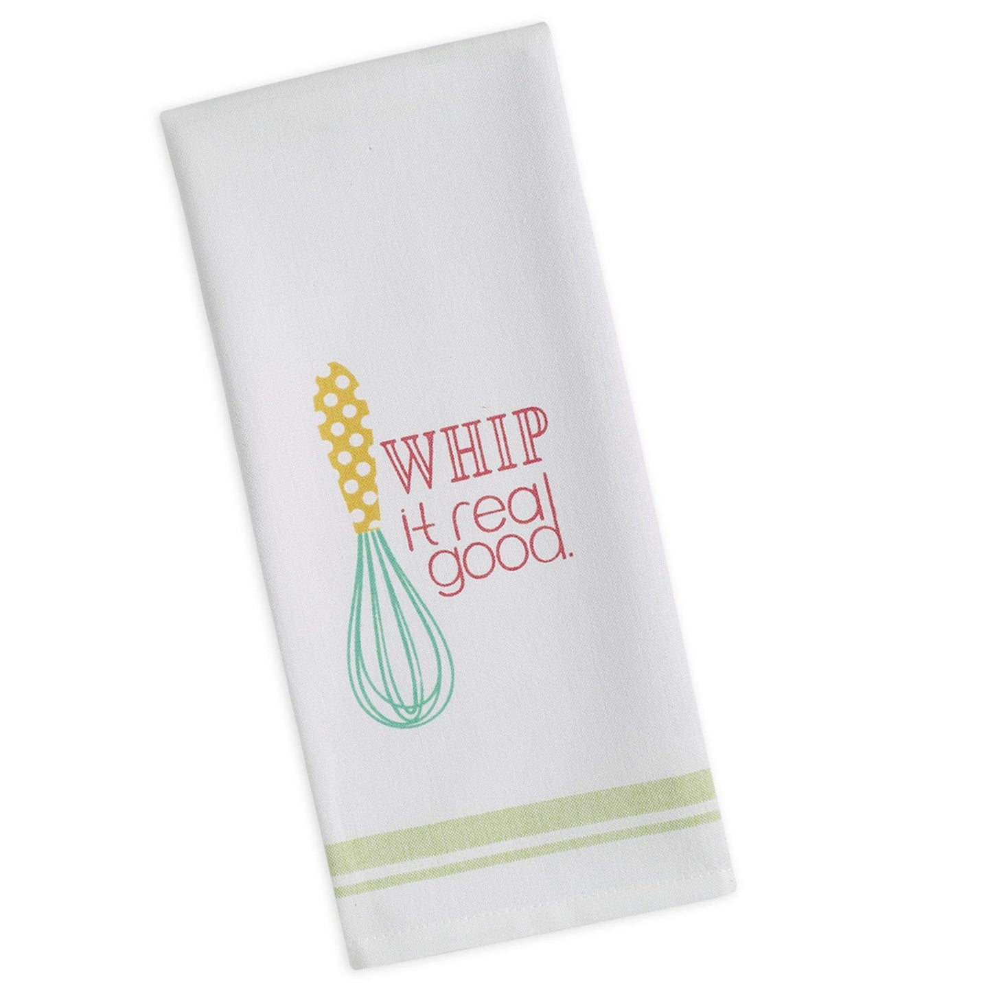 Design Imports 29186 Whip it Good Printed Dishtowel