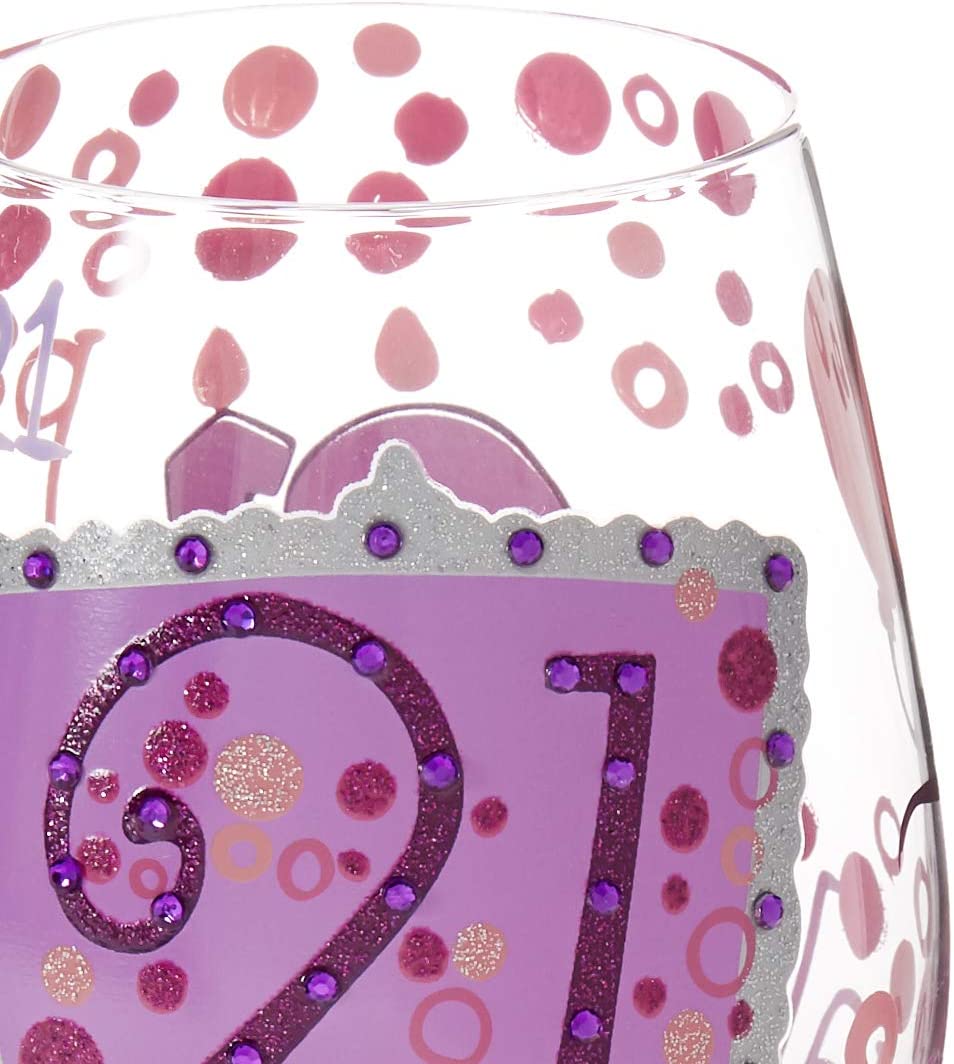 Enesco 4057089 Lolita Stemless Glass 21
