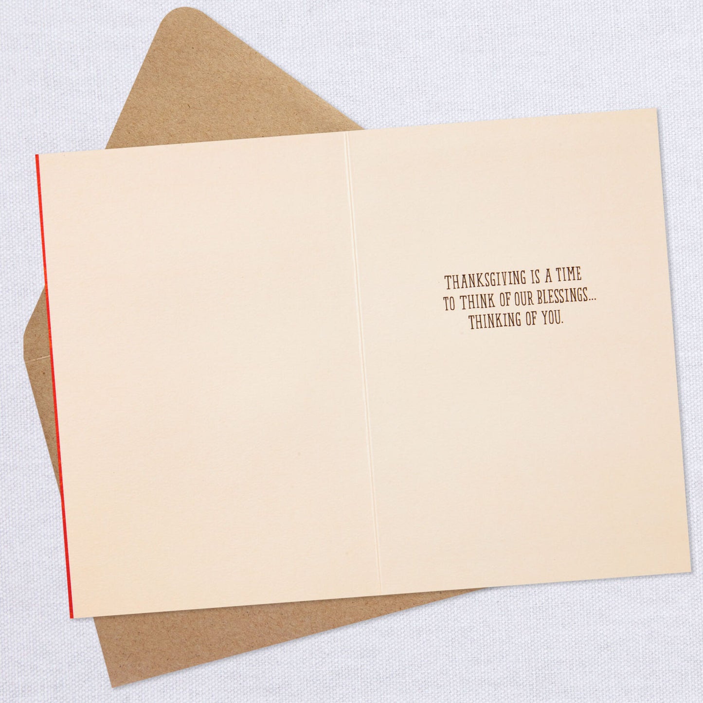 Hallmark Signature Blessed Religious Thanksgiving Card