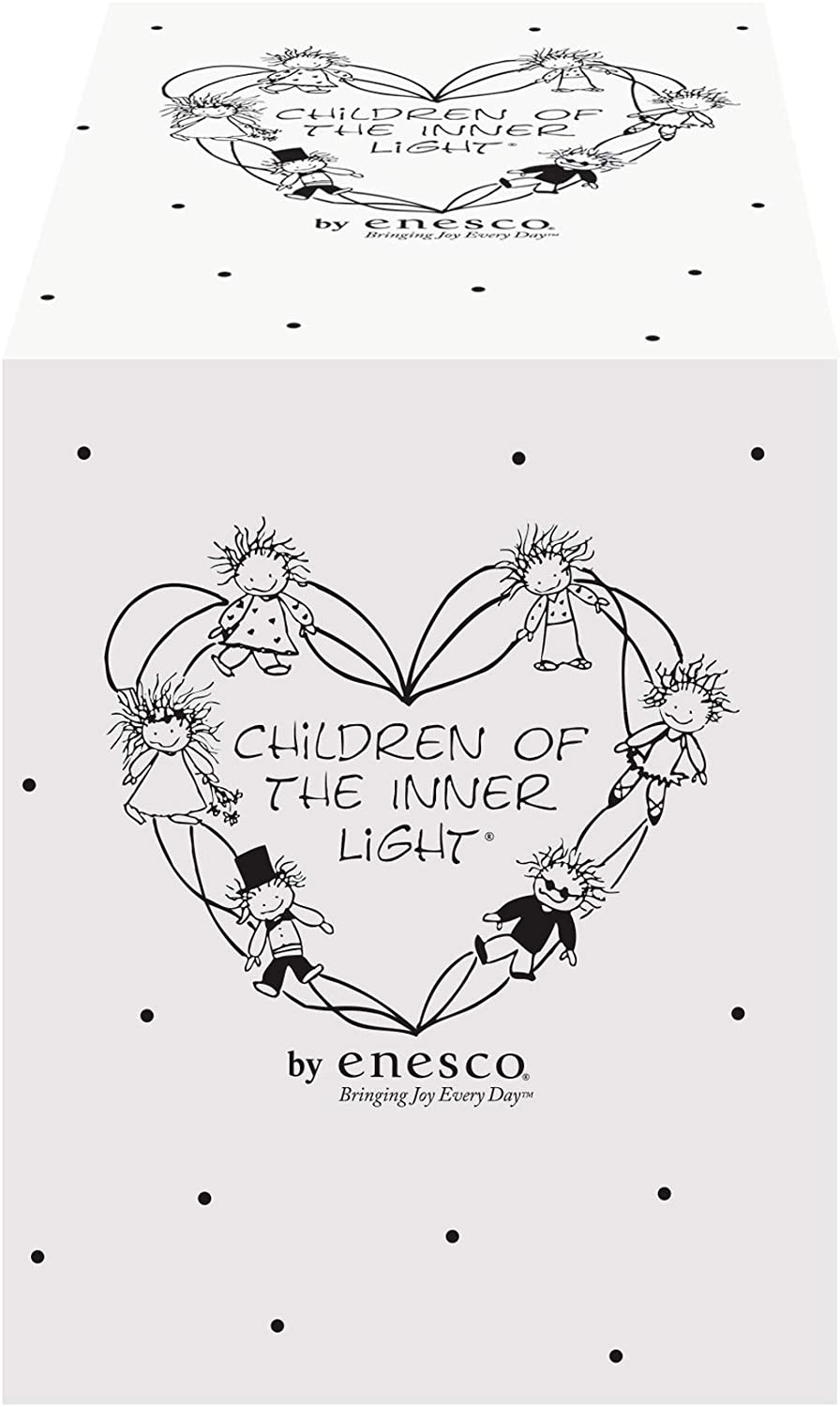 Enesco 6006430 Children of the Inner Light Teacher Wisdom & Guidance Wine Glass,15 Ounce,Clear
