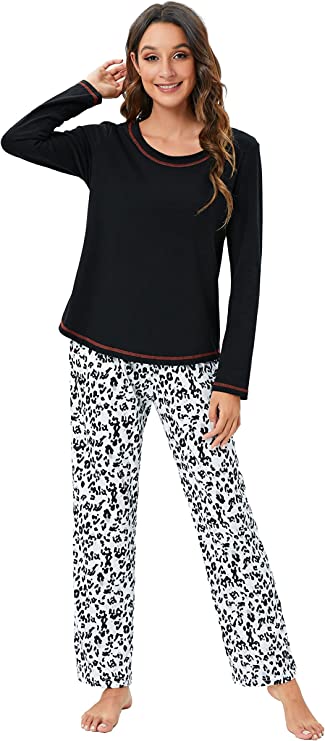 Women's Pajama Set, Sleepwear Two-Piece Nightgown, XL