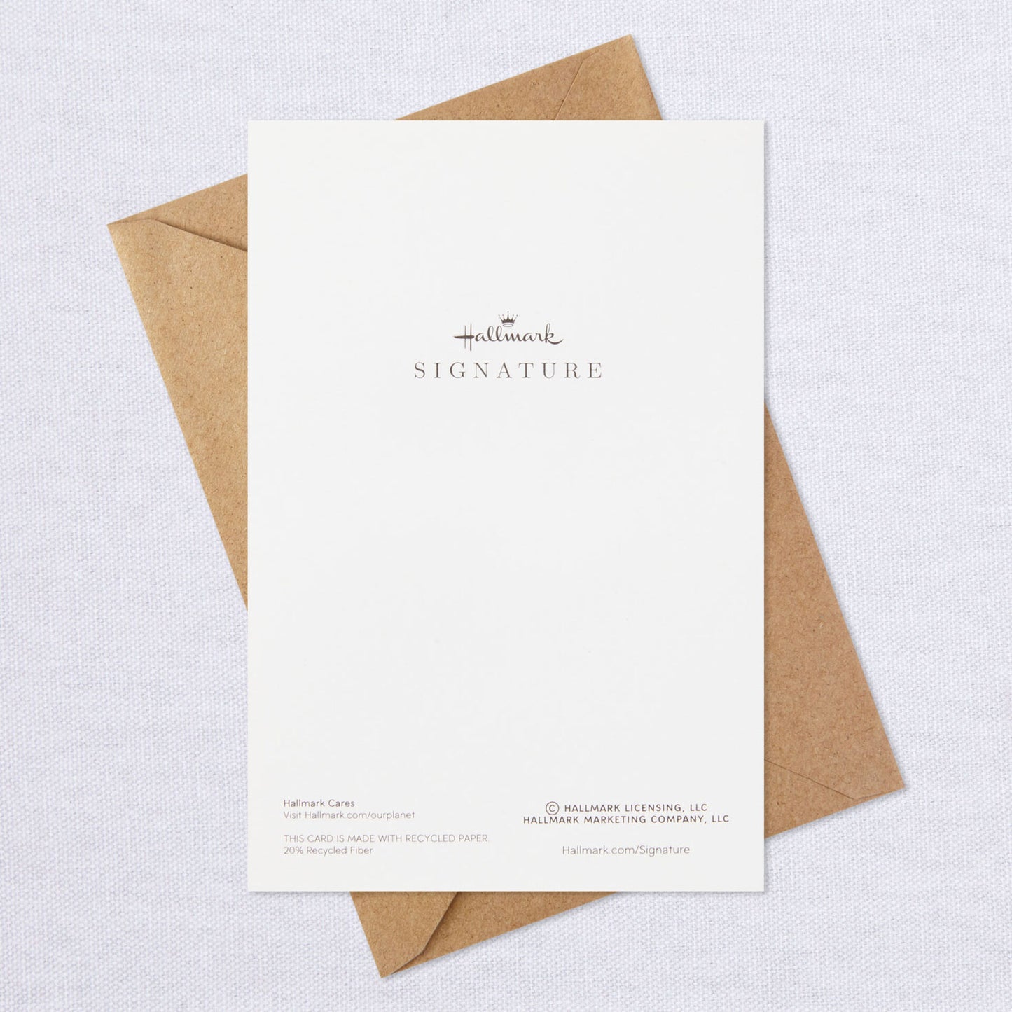 Hallmark Signature Blessed Religious Thanksgiving Card