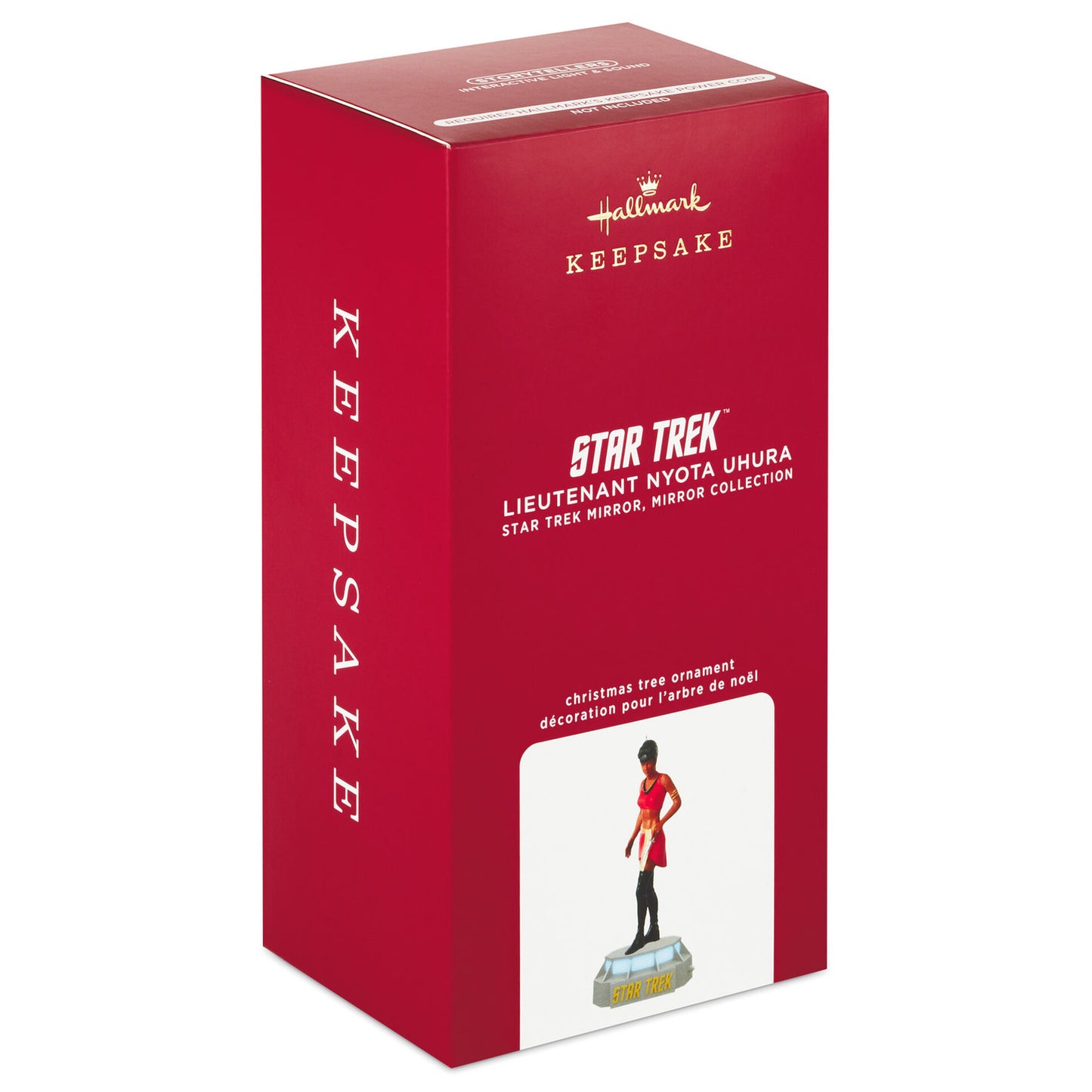 Hallmark QXI6074 Star Trek Mirror, Mirror Collection Lieutenant Nyota Uhura W/ Light & Sound 2021