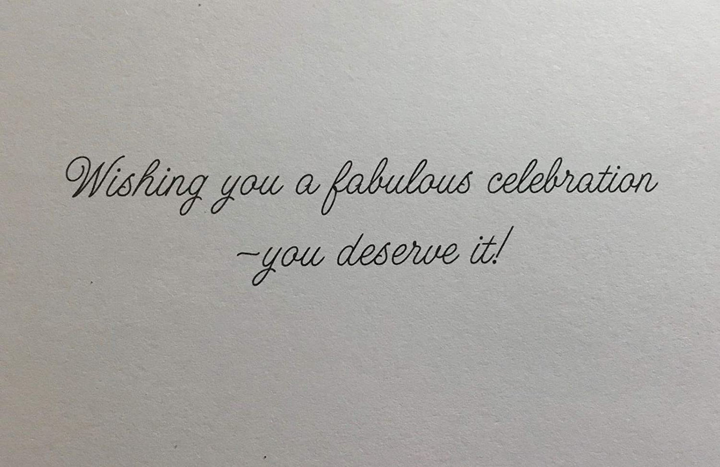 Papyrus Birthday Cake Card