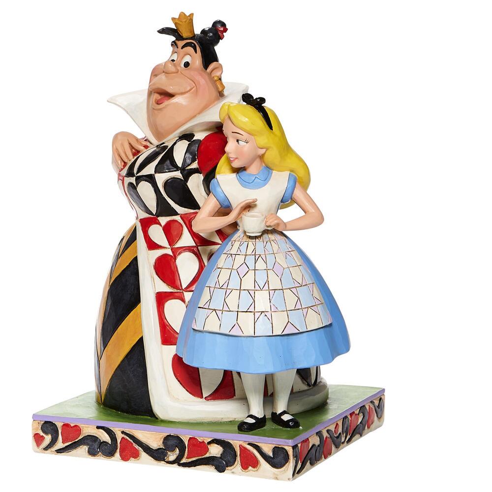 Enesco 6008069 Disney Jim Shore Alice & Queen of Hearts
