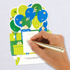 Hallmark 90 Birthday Balloons Mini 3D Pop-Up 90th Birthday Card