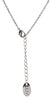 Pavilion Gift Company H2Z 16219 April Crystal Birthstone Necklace with 18" Chain