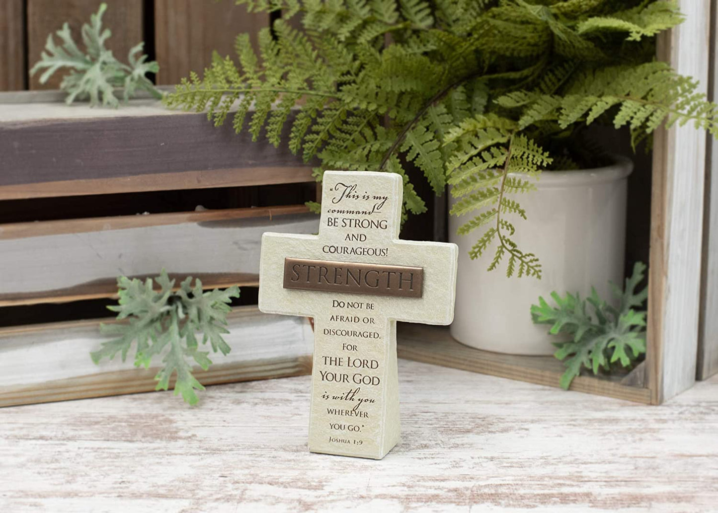 Lighthouse Christian Products 11936 Desktop Cross Strength