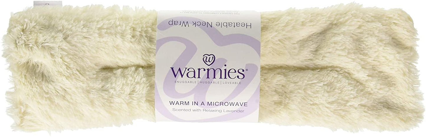 Intelex CPW-CR Warmies French Lavender Scented Cozy Microwavable Therapeutic Wrap Cream