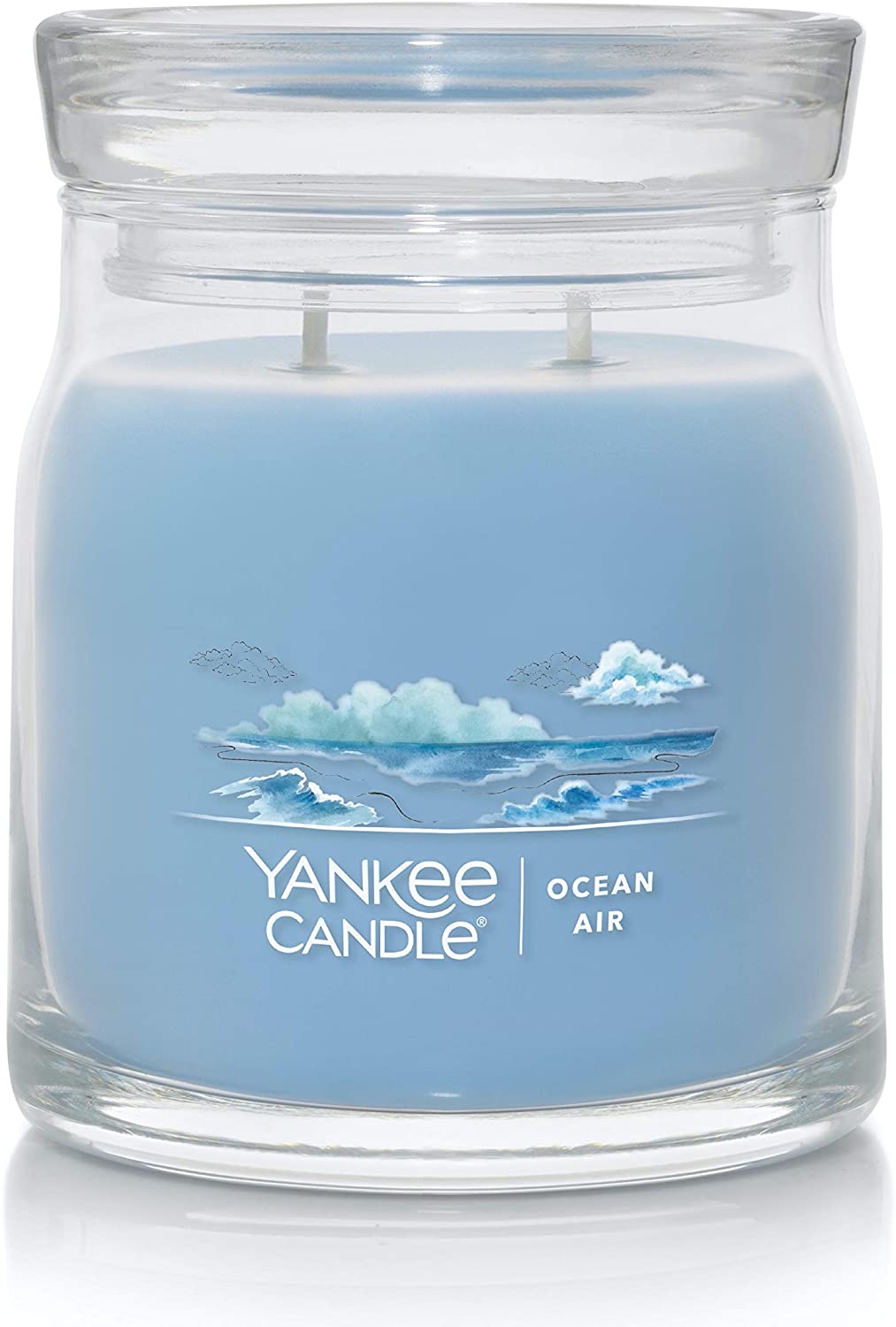 Yankee Candle 1630018 Ocean Air Signature Medium Jar Candle