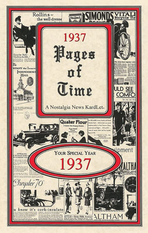 Pages of Time 1937