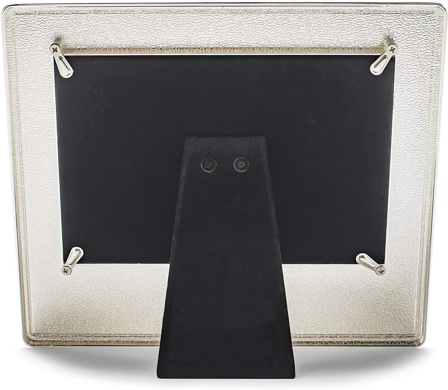 Roman 19927 Our 25th Anniversary Silvertone Beaded Double Picture Frame