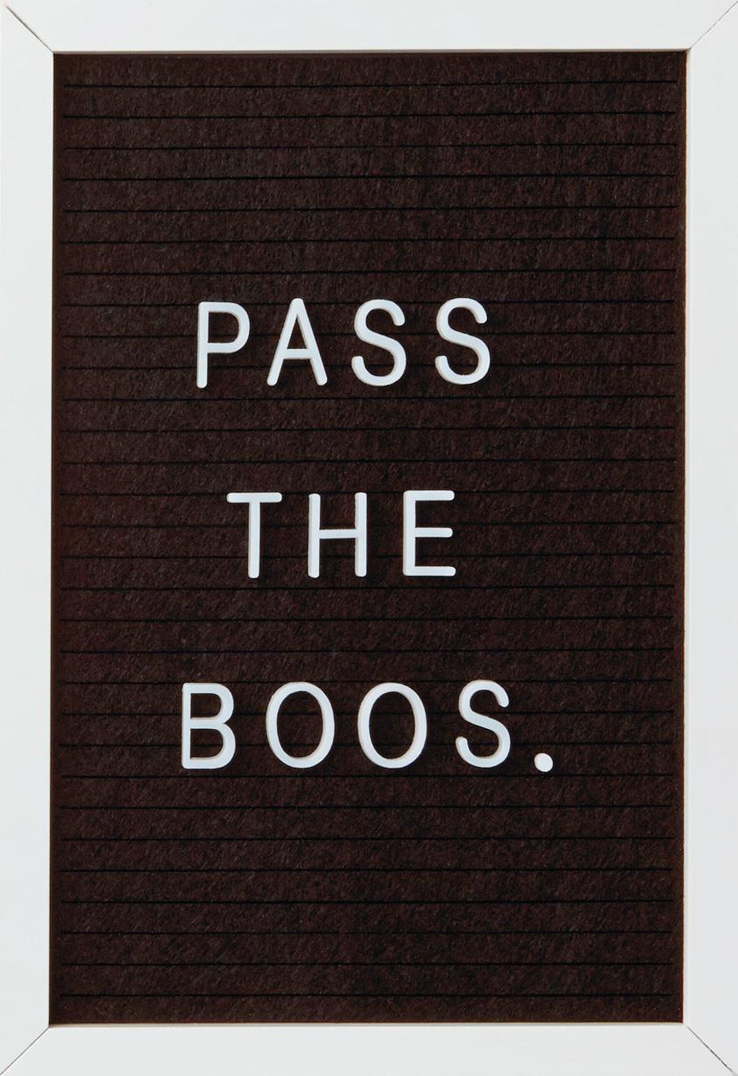 Hallmark Signature IEH3425 Pass the Boos. Halloween Card