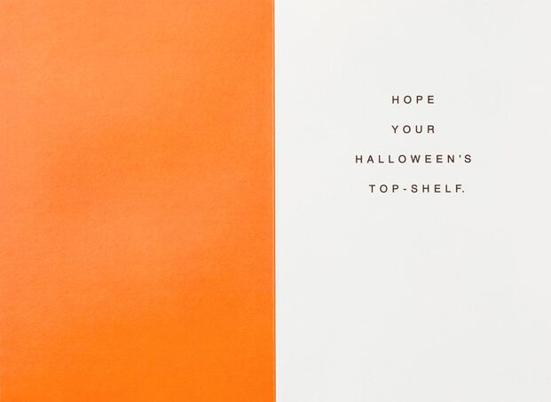 Hallmark Signature IEH3425 Pass the Boos. Halloween Card