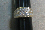 R. S. Covenant 2016 Men's CZ/Crystal Gold Ring Size 9