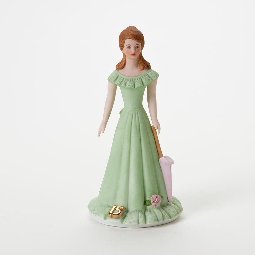 Enesco E9539 Growing Up Girls Age 15 Brunette