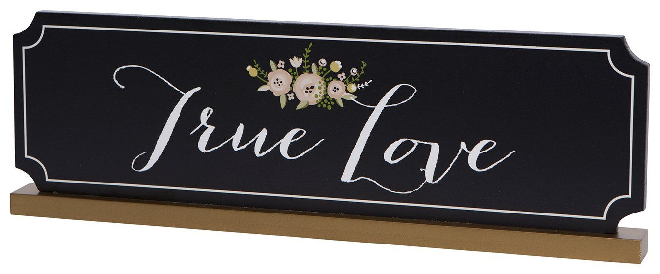 C.R. Gibson WTS-14330 - Wedding Table Sign, True Love