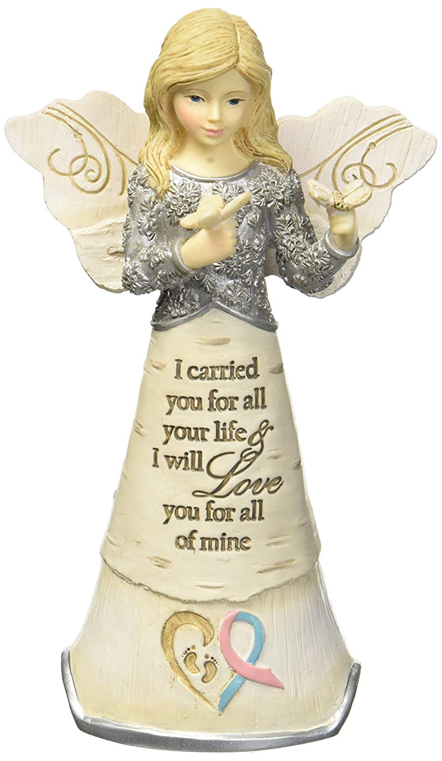 Pavilion 82438 I Carried You 5" Angel Holding Butterflies