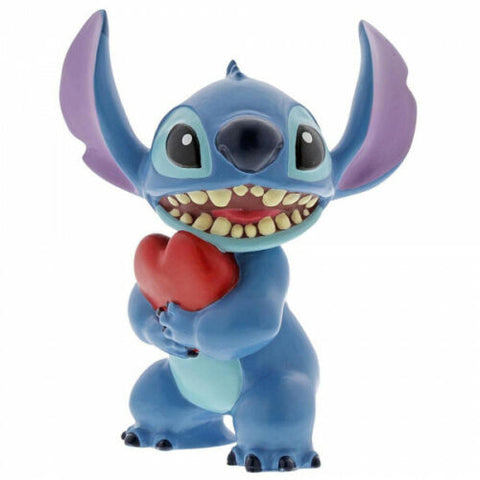 Enesco Disney Lilo and Stitch Heart Mini 2.5 Inch, Multicolor