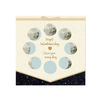 Papyrus Moon Cycle Valentine Card (husband)
