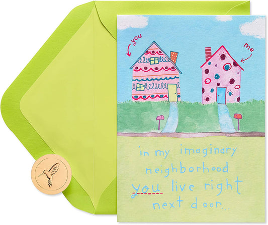 Papyrus Right Next Door Card