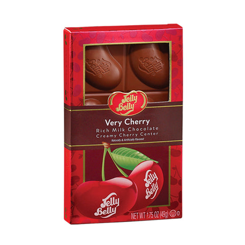 Jelly Belly 64154 Very Cherry Filled Milk Chocolate Bar