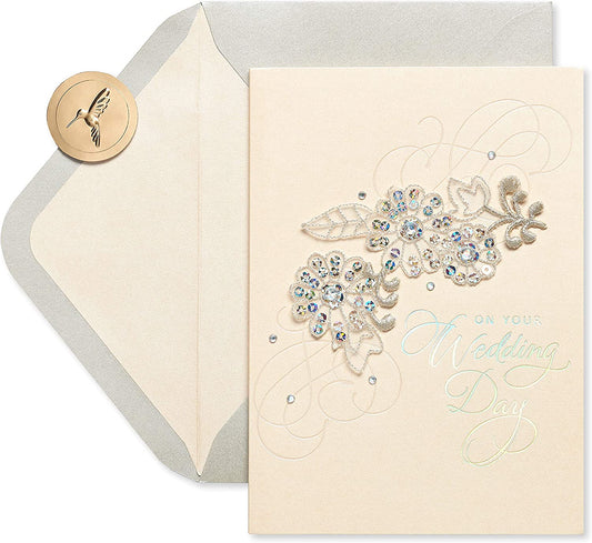 Papyrus Beautiful Day Wedding Card