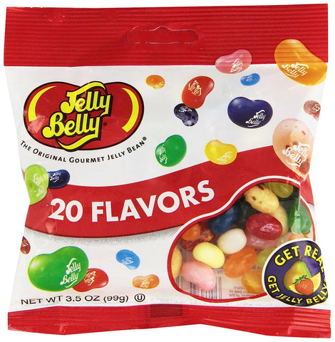 Jelly Belly 66110 Assorted Jelly Beans, 20 Flavors