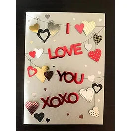 Papyrus I Love You Banner Valentine Card