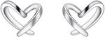 Tiny Heart Stud Earrings, Hypoallergenic Small Stud Earrings for Women Girls, Gold Little Earrings Jewelry Gift