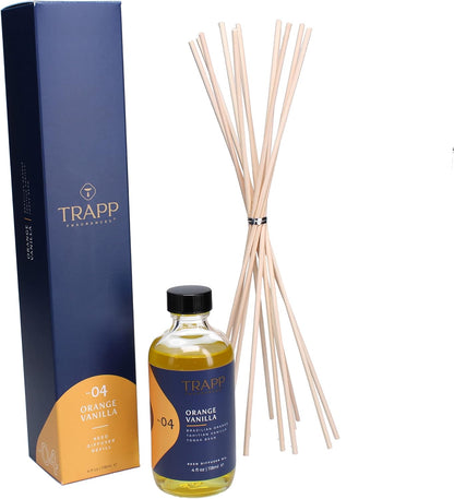 Trapp 74404 No. 04 Orange Vanilla 4 oz. Reed Diffuser Refill