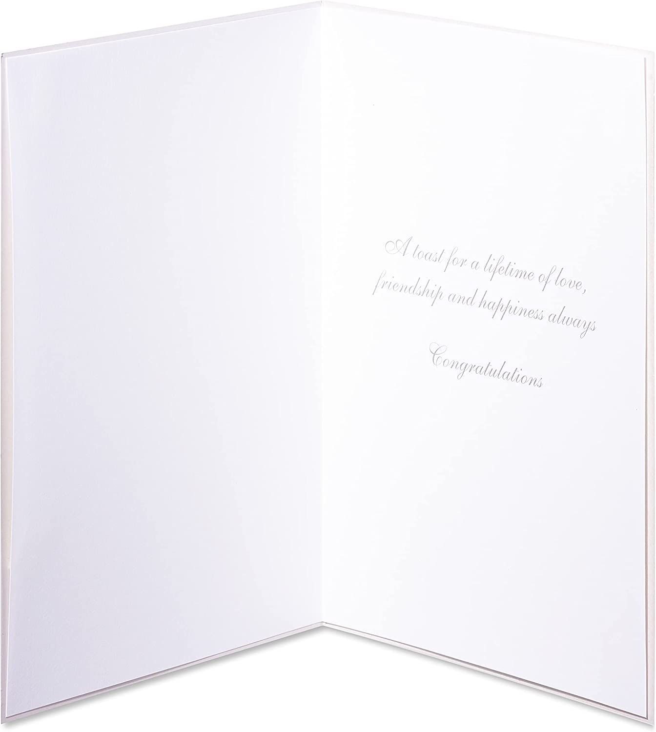 Papyrus Champagne Glasses W/Gem (Toast for a Lifetime)