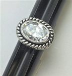 R.S. Covenant 6071 S/CZ Ring Size 6  LOC 102