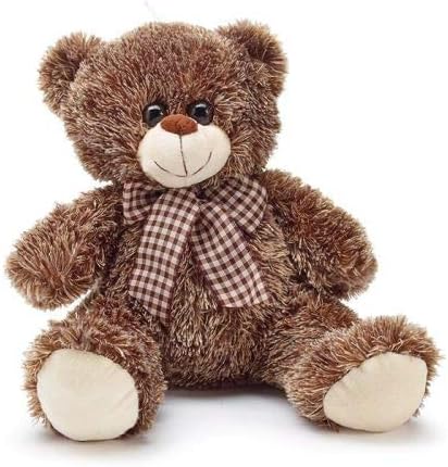 Burton & Burton 9733548 15" SITTING BROWN BEAR PLUSH