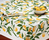 Design Imports 90830 Lemon Bliss Table Linens, 20-Inch by 20-Inch Napkin, Lemon Bliss Printed