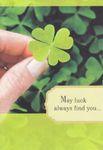 Hallmark 4 Leaf Clover St. Patrick's Day Cards, Pack of 6