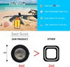 IKEDA AROMA Car Air Fresheners Vent Clips 45 Day Long-lasting Fragrance Odor-eliminator, Ocean Scent