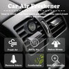 IKEDA AROMA Car Air Fresheners Vent Clips 45 Day Long-lasting Fragrance Odor-eliminator, Ocean Scent