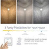 Mini Gold Crystal Light with 3 Colors Corn Lights 32" Pendant Lighting
