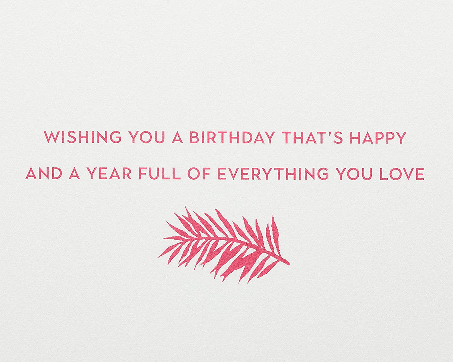 Papyrus Everything You Love Birthday Card