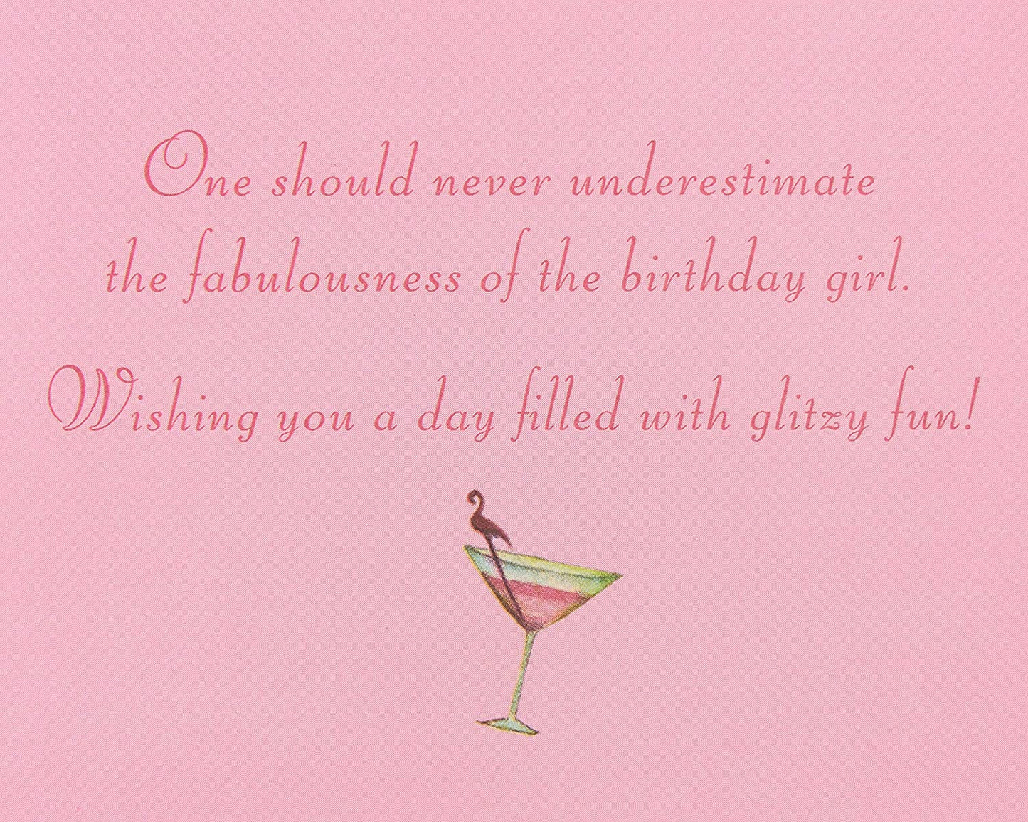 Papyrus Fabulous Birthday Girl Birthday Card