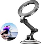 Car Mount, [24 Strongest Magnet Power] 360° Rotation Magnetic Phone Holder for Car, Cell Phone Holder Mount Car Accessories for iPhone 14 13 12 Pro Max Plus Mini MagSafe Case