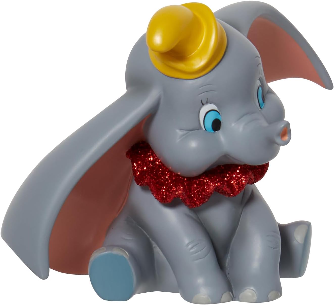 Enesco Disney Showcase Dumbo The Elephant Miniature Figurine, Red