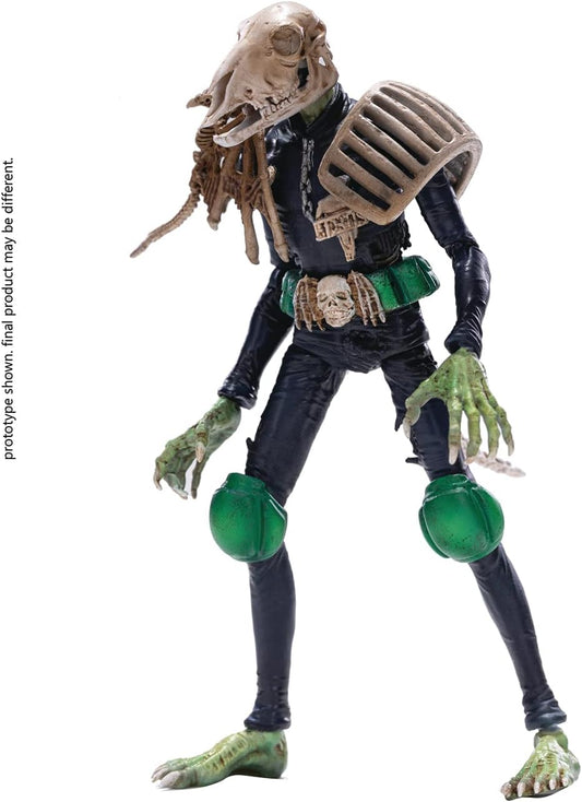 Judge Dredd: Judge Mortis PX 1:18 Scale Exquisite Mini Action Figure, Multicolor