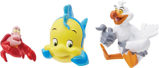 Enesco 6014851 Disney Showcase Little Mermaid Mini Set (Sebastian, Flounder, and Scuttle)